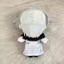 Genshin Impact Arlecchino 20cm Plush Doll & Pillow - Cartoon Cosplay Accessory & Collectible Toy Gift